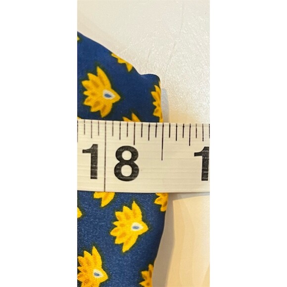 Boho Wide Leg Silky Satin Palazzo Jumpsuit M Multicolor Hippie Gypsy - Picture 10 of 16